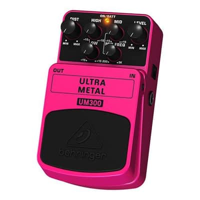 Behringer Ultra Metal UM300 Heavy Distortion Effects Pedal image 2