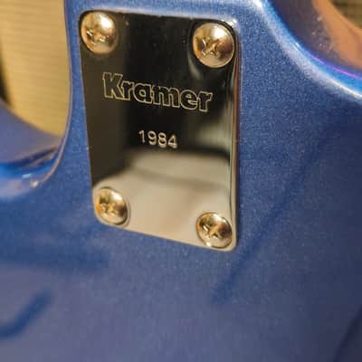 Kramer The 1984 Metallic Blue image 13