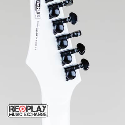 Dean Custom 550 Floyd - Metallic White | Reverb