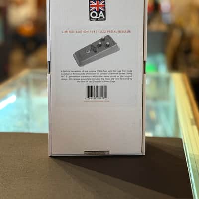 Rotosound RFB1 Limited Edition '1967" Fuzz Pedal Reissue 2024 - Silver NEW!! image 2