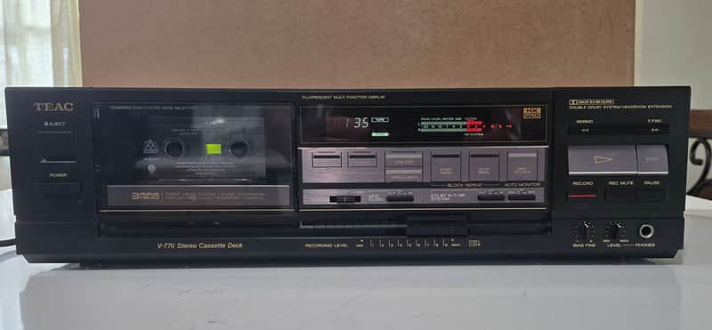 Teac V-770 1986-1987 - Black | Reverb