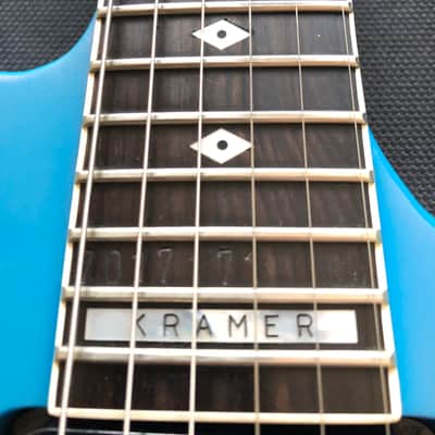 Kramer Stagemaster Deluxe 1987 Blue American image 10