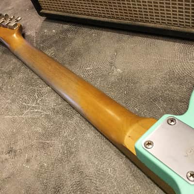 USA Relic Tele Style Electric Guitar Road Worn Surf Green by Nate's Relic Guitars image 10