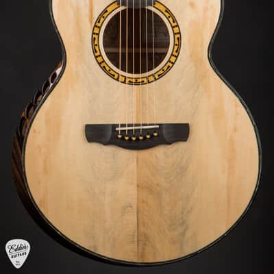 Kevin Ryan Mojave Series Nightingale Grand Soloist  - Engelmann Spruce & Spalted Maple - NAMM 2026 #1302 image 3