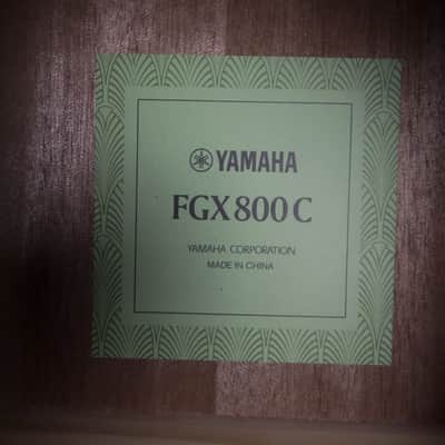 2020 Yamaha FGX800C Acoustic-Electric Guitar image 19