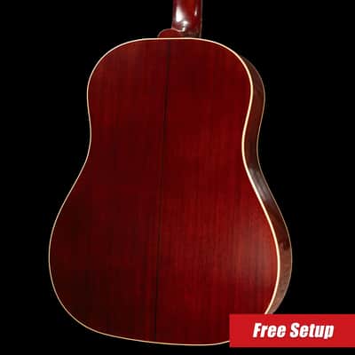 Gibson Custom Shop 1942 Banner J-45 Acoustic Guitar - Vintage Sunburst with Hardshell Case image 2