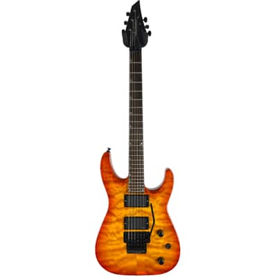 Jackson SLATXMGQ3-6 Soloist 2012 - Transparent Amber Sunburst image 3