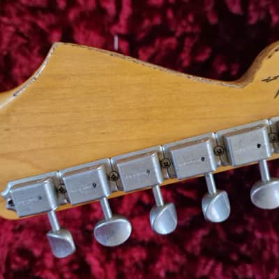 Fender Custom Shop '65 Stratocaster Heavy Relic Candy Apple Red Danish Pete image 11