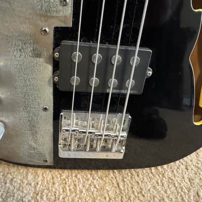 LEFT HANDED RARE MODEL T SCHECTER BASS GUITAR MADE IN KOREA image 3
