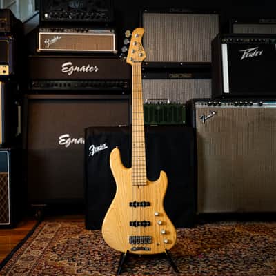 Crews Maniac Sound Be Bottom 21 – 5-String – Swamp Ash – Active Electronics – Very Good Condition image 2