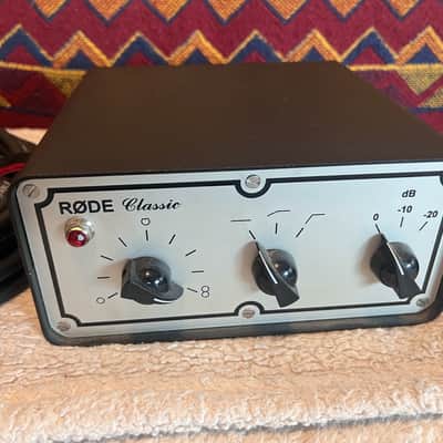RODE Classic Large Diaphragm Multipattern Tube Condenser Microphone 1990s - Nickel image 5