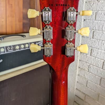 Gibson Custom ES-339 Semi-Hollow Electric Guitar w/Case - Antique Red (2012) image 6