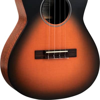 Martin 0X HPL Left-Handed Tenor Ukulele, Sunset image 2