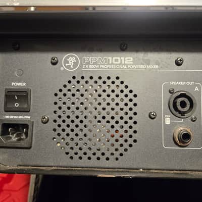 Mackie PPM1012 12-Channel 1600-Watt Powered Mixer 2009 - 2025- Dark Gray "Very Rare" image 6
