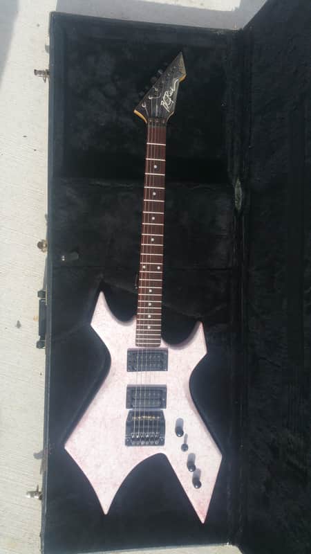 BC Rich NJ Warlock Blood Splatter Kahler! Mid 80's Blood Splatter image 1