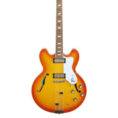 Epiphone Riviera Semi Hollow Archtop Royal Tan image 2
