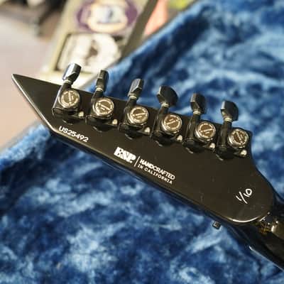 ESP USA V-IIFR | #1 of 10 Made Total | 2026 NAMM Display | See Thru Black Sunburst w/ Case image 4