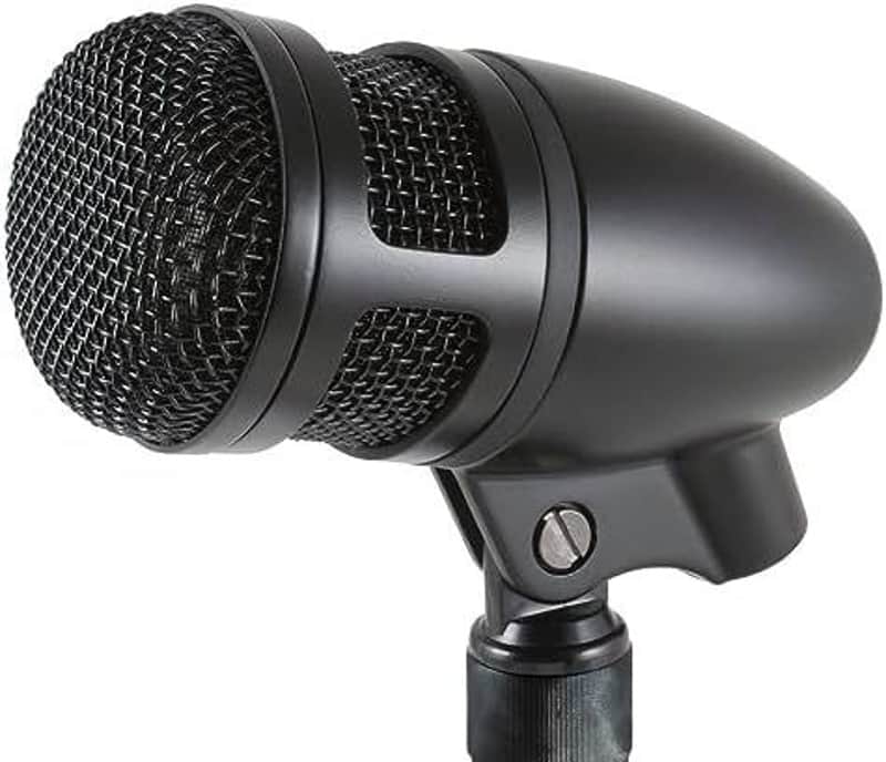 Large Diaphragm Supercardioid Dynamic Kick Drum Microphone, Black image 1