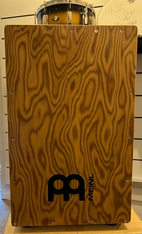 Meinl CAJ3MB-M+BAG Makah-Burl String Cajon with Bag image 1