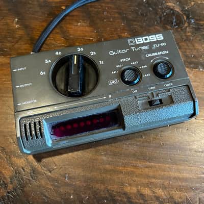 vintage Boss TU-60 Guitar Tuner 1979 - works great image 9
