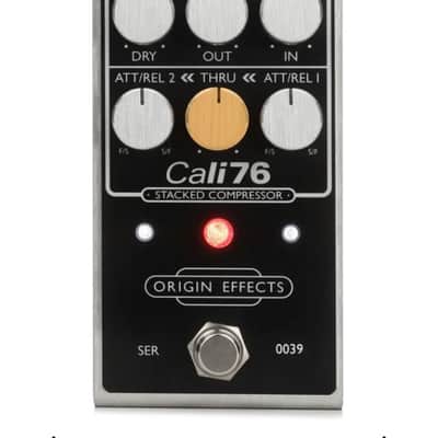 Origin Effects Cali76 Stacked Compressor 2025 - Black image 1