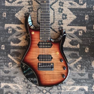 Ernie Ball Music Man John Petrucci Signature 20th Anniversary JP7 2021 - Honey Butter image 1