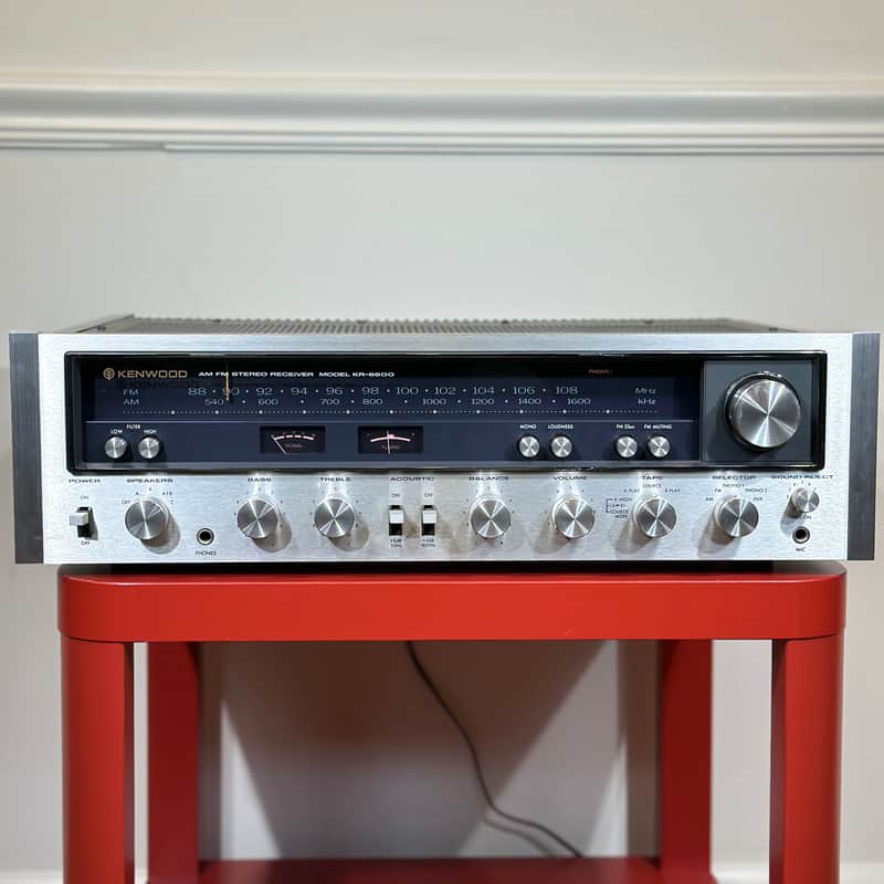 Kenwood KR-6600 Vintage Stereo Tuner Amplifier - Serviced and Tested