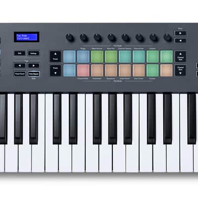 Novation FLkey 37 Key MIDI Keyboard Controller for FL Studio+Samson Microphone image 2