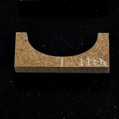 Guitar Templates ~ 59 LP Vintage ~ Poly Coated 1/2" MDF ~ CNC Router Set w/ Neck image 6
