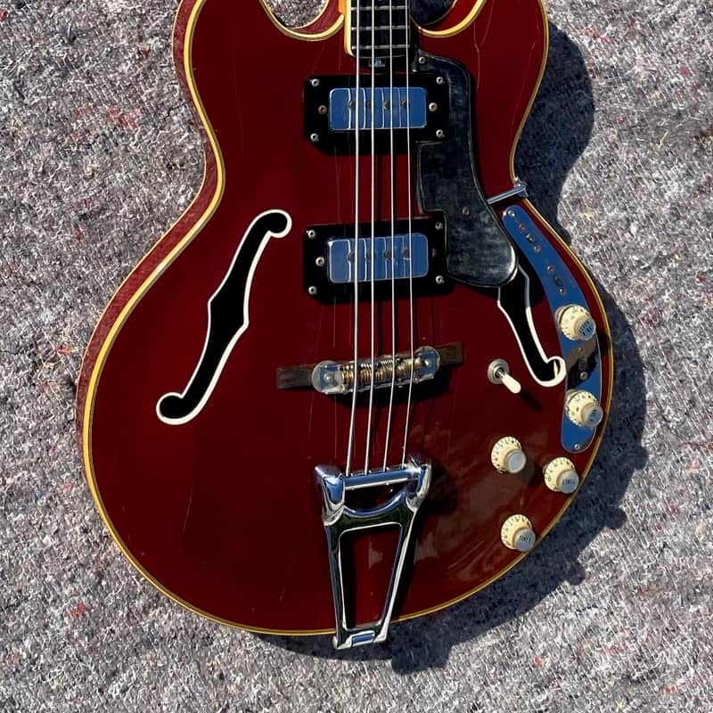 1968 Vox V272 SIDEWINDER IV BASS Cherry Sunburst