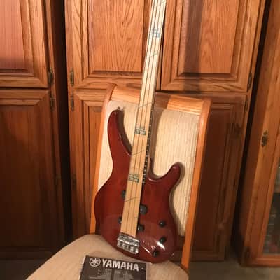 Yamaha TRBX174EW 4-string Bass 2010s - Root Beer image 10