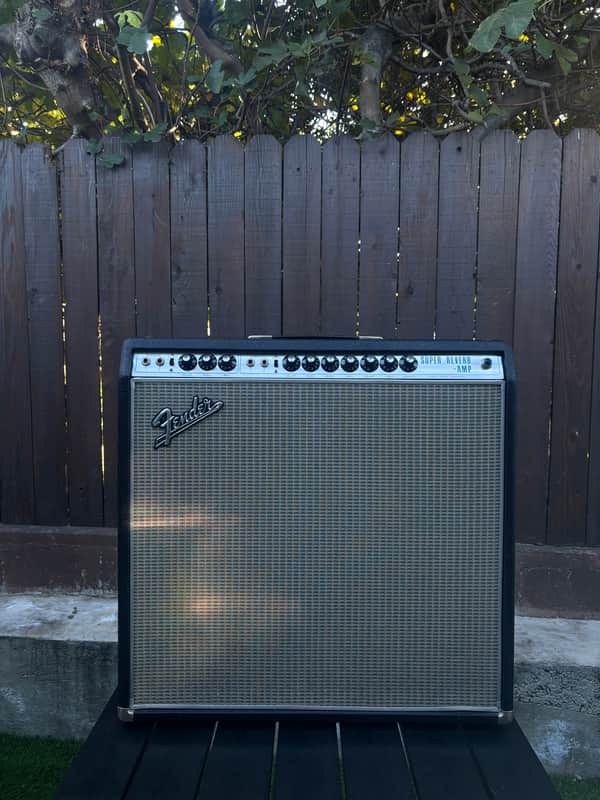 1969 Fender Silverface Super Reverb image 1