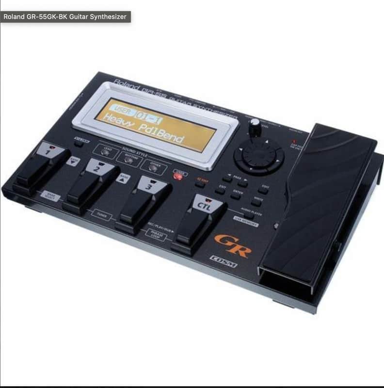 Roland GR-55GK-BK Guitar Synthesizer image 1