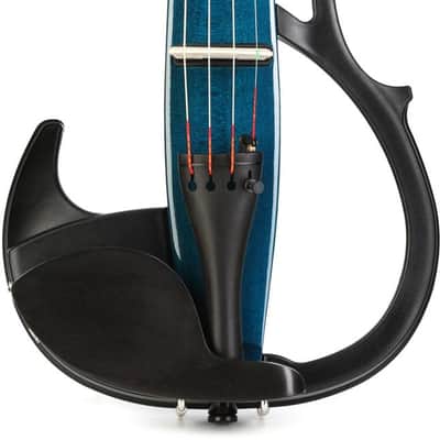 Yamaha Silent Series SV-200 Electric Violin - Blue image 1