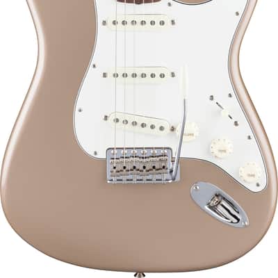 FENDER - American Vintage II 1965 Stratocaster  Round-Lam Rosewood Fingerboard  Shoreline Gold - 0110280844 image 3