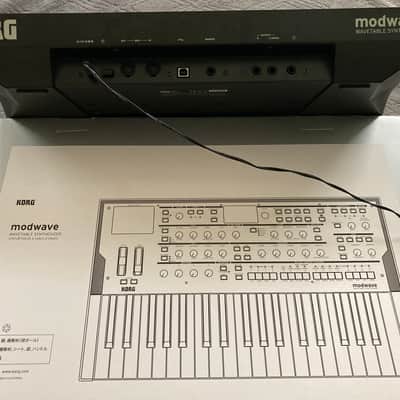 Korg Modwave 37-Key Wavetable Synthesizer 2021 - Present Black image 3
