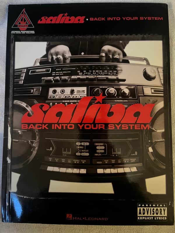 Saliva - Back Into Your System - Guitar Tab / Tablature Book image 1