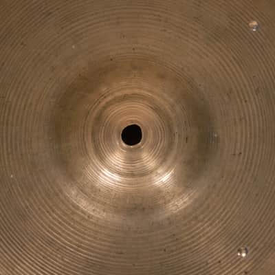 Vintage Zildjian 15" Transition Stamp Sizzle Hi Hat Cymbals 900g 1077g image 3