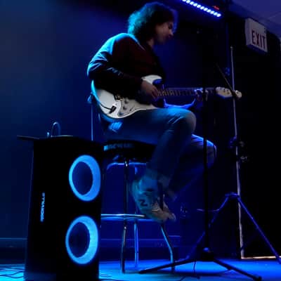 (2) Rockville BASS PARTY 65 V2 Rechargeable LED Wireless Link Bluetooth Speakers image 12