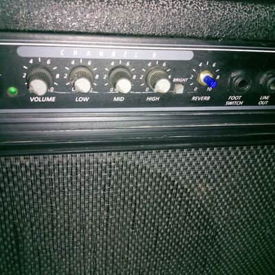 Crate GX80 GX 80Y 1990s - BLACK COMBO REVERB 2 CHANNEL CLEAN OVERDRIVE DISTORTION image 3