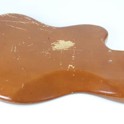 1963 Vintage Fender Jazzmaster BODY ~Lightweight 4.5lbs~ Killer RELIC Brown Refin USA 1960s Pre-CBS L-Series image 15