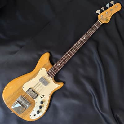Kapa Continental Bass Guitar - Slim Hofner Neck - Short Scale - Two Pickups - Padded Gig Bag - 1967 image 2