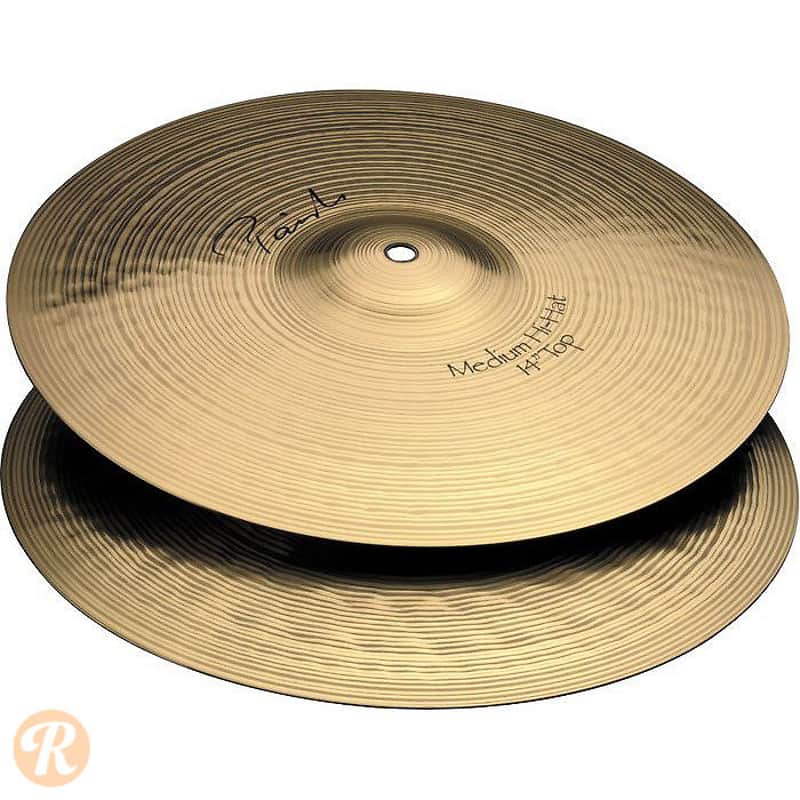 Paiste 14" Signature Medium Hi-Hat Cymbals (Pair) image 1