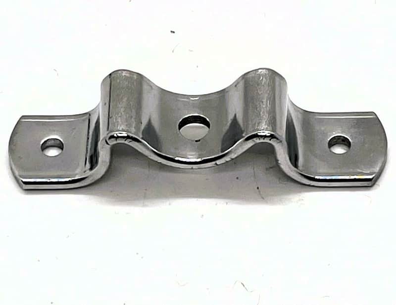 Ludwig 60s/70s P-1719 NOS (New Old Stock) Rail Consolette "Saddle" Mounting Bracket w/Mounting Hardware image 1