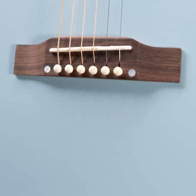 Epiphone Inspired by Gibson J-180 LS Acoustic/Electric Guitar - Frost Blue with Hardshell Case image 10