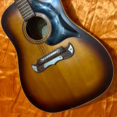 Vintage Framus Texan Acoustic Guitar 1960’s - Sunburst image 8