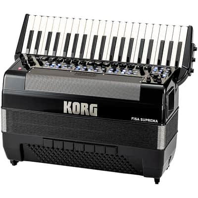 Korg FSUPBMBK FISA Suprema Digital Accordion image 3