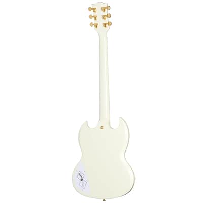 Epiphone 1963 Les Paul SG Custom With Maestro Vibrola Classic White(Incl. Hard Case) image 4