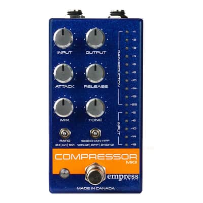 Empress Effects Compressor MKII - Blue Sparkle image 1