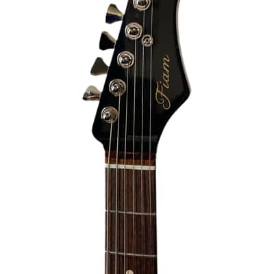 Fiam Guitars Mirari F-5 2022 Aged Black w/ Torn Trem Route. By past Ronin luthier Izzy Lugo NEW (Aut image 14